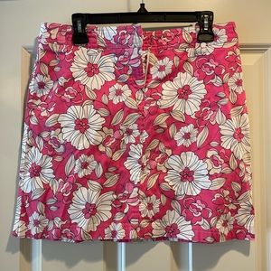 Herman Geist Pink Floral Skirt 🌺